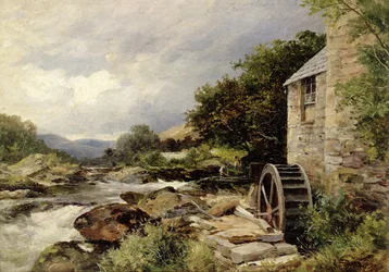The Mill on the Llugwy, Capel Curig